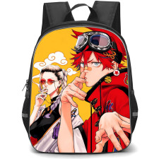 Gokurakugai Backpack School Bag StudentPack - Alma And Tao Saotome Smoking Portrait Poster
