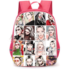 Gokurakugai Tao Saotome Backpack School Bag StudentPack - Tao Saotome Different Outfits Portrait Collage