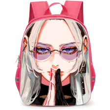 Gokurakugai Tao Saotome Backpack School Bag StudentPack - Tao Saotome Fierce Oil Portrait