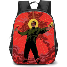 Golden Kamuy Tokushirou Tsurumi Backpack School Bag StudentPack - Golden Kamuy Tokushirou Tsurumi Comic Book Art Poster