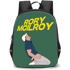 Golf Rory McIlroy Backpack School Bag StudentPack - Rory McIlroy Iconic Celebration Vector Art Poster
