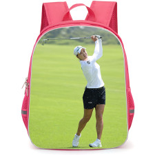 Golf Minjee Lee Backpack School Bag StudentPack - Minjee Lee Professional Swing Candid Poster