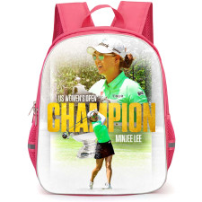 Golf Minjee Lee Backpack School Bag StudentPack - Minjee Lee US Womens Open Champion Poster