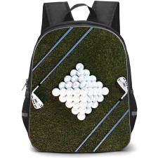 Golf Backpack School Bag StudentPack - Golf Modern Golf Gear Poster