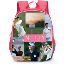 Golf Nelly Korda Backpack School Bag StudentPack - Nelly Korda Champion Spirit Poster