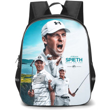 Golf Jordan Spieth Backpack School Bag StudentPack - Jordan Spieth Iconic Pebble Beach Poster