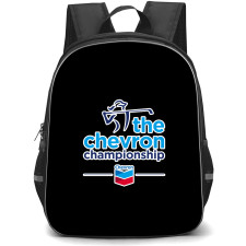 Golf Backpack School Bag StudentPack - Golf The Chevron Championship Logo Sticker
