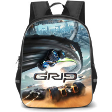 GRIP Combat Racing Backpack School Bag StudentPack - GRIP Combat Racing Game Cover Art