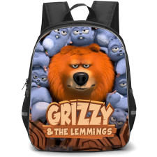 Grizzy and The Lemmings Backpack School Bag StudentPack - New Season Poster