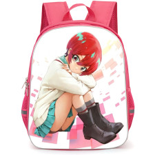 Mobile Suit Gundam GQuuuuuuX Amate Yuzuriha Backpack School Bag StudentPack - Amate Yuzuriha Sitting In Uniform Portrait