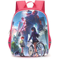 Mobile Suit Gundam GQuuuuuuX Backpack School Bag StudentPack - Mobile Suit Gundam GQuuuuuuX Characters Back Bicycle Poster