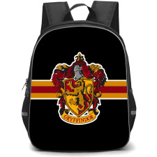 Harry Potter Backpack School Bag StudentPack - Harry Potter Gryffindor Emblem Minimalist Sticker