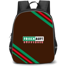 Turn und Polizeisportgemeinschaft Frisch Auf Goppingen e.V. Backpack School Bag StudentPack - Large Logo With Stripe