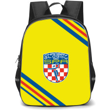 Stowarzyszenie Pilki Recznej Chrobry Glogow Backpack School Bag StudentPack - Large Logo With Stripe