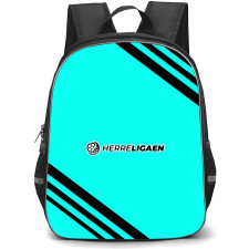 Herreligaen Backpack School Bag StudentPack - Large Logo With Stripe