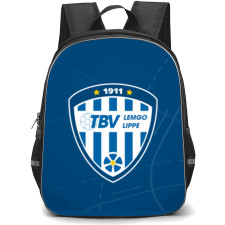 Turn- und Ballsportverein Lemgo Lippe Backpack School Bag StudentPack - Logo Blue Lines Background