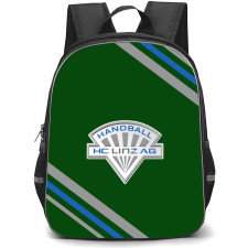 Handball Club Linz AG Backpack School Bag StudentPack - Large Logo With Stripe