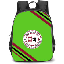 Club Balonmano Ciudad de Logrono Backpack School Bag StudentPack - Large Logo With Stripe