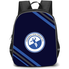 Handball Stal Mielec Backpack School Bag StudentPack - Large Logo With Stripe