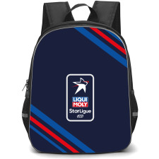 Liqui Moly Starligue Logo Backpack School Bag StudentPack - Large Logo With Stripe