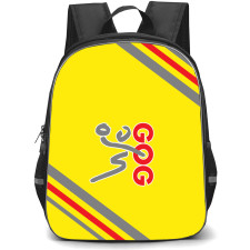Gudme Oure Gudbjerg Backpack School Bag StudentPack - Large Logo With Stripe