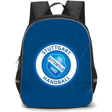 TVB Stuttgart Handball GmbH & Co. KG Backpack School Bag StudentPack - Logo Blue Lines Background