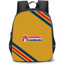Handball Sport Verein Hamburg e.V. Backpack School Bag StudentPack - Large Logo With Stripe