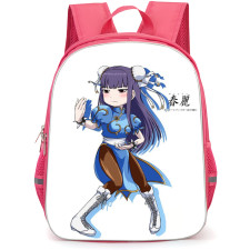 High Score Girl Akira Backpack School Bag StudentPack - Akira Chun Li Costume Pose Portrait