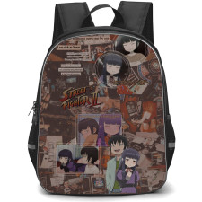 High Score Girl Backpack School Bag StudentPack - Haruo And Akira Street Fighter Collage Poster