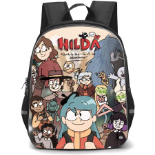 Hilda Backpack School Bag StudentPack - Characters Life Of An Adventurer Series Poster
