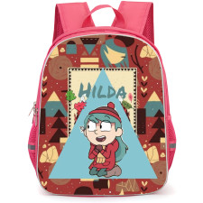 Hilda Backpack School Bag StudentPack - Christmas Season Portrait Series Poster