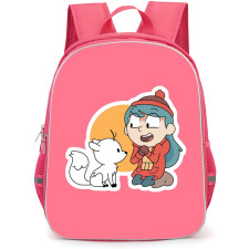 Hilda Backpack School Bag StudentPack - Twig And Hilda Happy Portrait Sticker