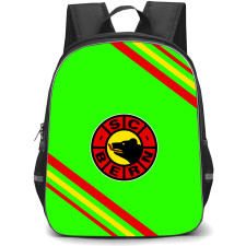 Schlittschuh Club Bern Backpack School Bag StudentPack - Large Logo With Stripe