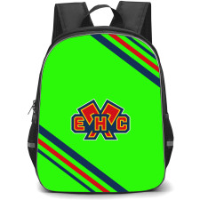 EHC Biel Bienne Backpack School Bag StudentPack - Large Logo With Stripe
