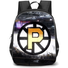Providence Bruins Backpack School Bag StudentPack - Logo Stadium Background