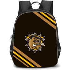 Brantford Bulldogs Backpack School Bag StudentPack - Large Logo Stripe