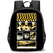 Brantford Bulldogs Backpack School Bag StudentPack - Team Monochrome Poster