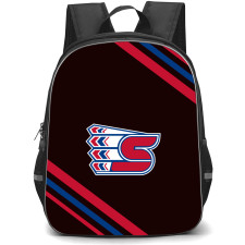 Spokane Chiefs Backpack School Bag StudentPack - Large Logo Stripe