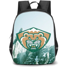 Everett Silvertips Backpack School Bag StudentPack - Logo Mountain Poster