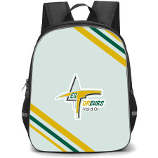 Val-d'Or Foreurs Backpack School Bag StudentPack - Large Logo Stripe