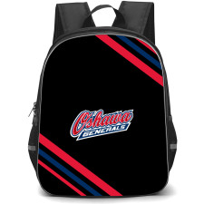 Oshawa Generals Backpack School Bag StudentPack - Large Logo Stripe