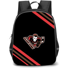 Calgary Hitmen Backpack School Bag StudentPack - Large Logo Stripe
