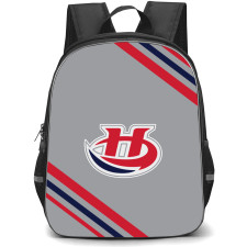 Lethbridge Hurricanes Backpack School Bag StudentPack - Large Logo Stripe