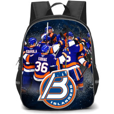 Bridgeport Islanders Backpack School Bag StudentPack - Team Celebration Logo Poster