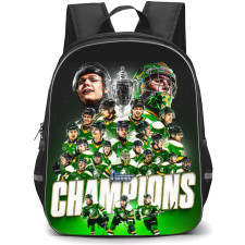 London Knights Backpack School Bag StudentPack - Team Champion Green Poster