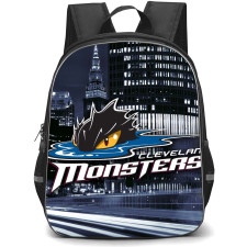 Cleveland Monsters Backpack School Bag StudentPack - Old Logo Wordmark