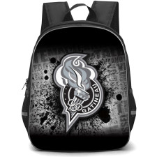Gatineau Olympiques Backpack School Bag StudentPack - Logo Paint Splash Black Background