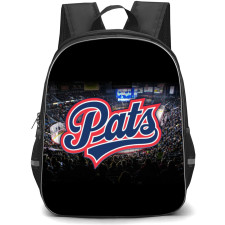 Regina Pats Backpack School Bag StudentPack - Logo In Crowd Stadium Background