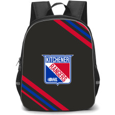 Kitchener Rangers Backpack School Bag StudentPack - Large Logo Stripe