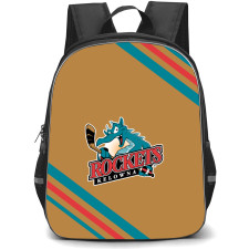 Kelowna Rockets Backpack School Bag StudentPack - Large Logo Stripe